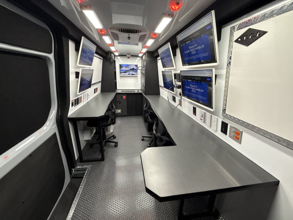 15' Mobile Drone Deployment Van 